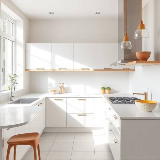 Image d'une cuisine moderne r&radic;&copy;nov&radic;&copy;e avec des mat&radic;&copy;riaux de qualit&radic;&copy;